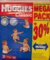 DIAPERS - PANTIES - HUGGIES CLASSIC Mega Pack