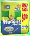DIAPERS - PANTIES - HUGGIES PREMIUM Mega Pack