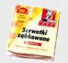 Serwetki zbkowane 15x15 200szt. barwion