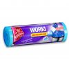 AZ WORKI NA MIECI UNIWERSALNE HDPE 60L 25szt niebieskie - WNS-0882