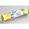 ST Worki na mieci DO SEGREGACJI ODPADW PLASTIKOWYCH I METALOWYCH LDPE 60L 5szt. te z tam cigajc - WNS-7164