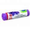 ST Worki na mieci z tam cigajc LAWENDOWE LDPE 90L 10szt. - WNS-9916NS